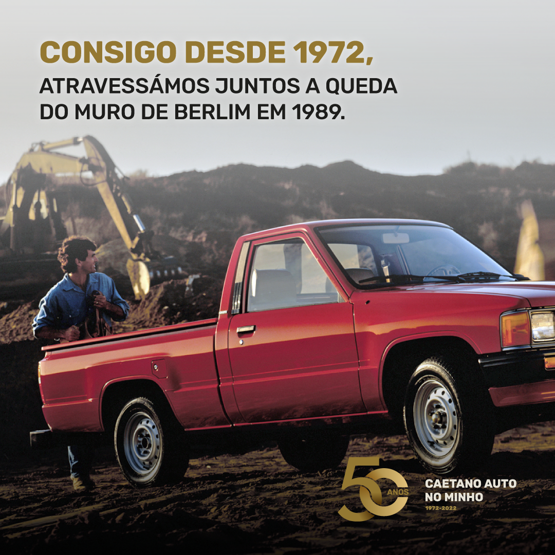 A Caetano Auto no Minho está consigo há 50 anos, atravessando a queda do muro de berlim em 1989.